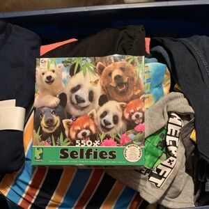 Selfies 550pc Animal Puzzle by Ceaco - Colorful Wildlife